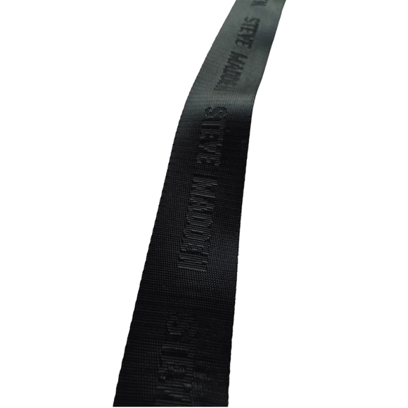 Brown Genuine Leather Steve Madden Shoulder Bag with Tassles - Picture 3 of 6